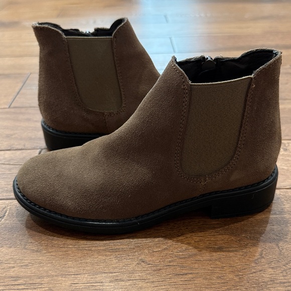 Enzo Tesoti Girls Brown Suede Ankle Boots - Size 32 Spain / US Girls 1 - Picture 5 of 16